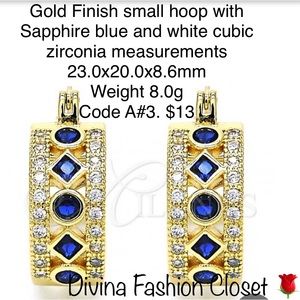 Gold layered small hoop